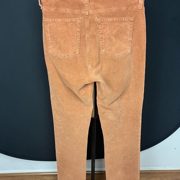 AG Denim AG-ED Corduroy Pants - Straight Leg, Medium Brown/Camel Color - Picture 5 of 9